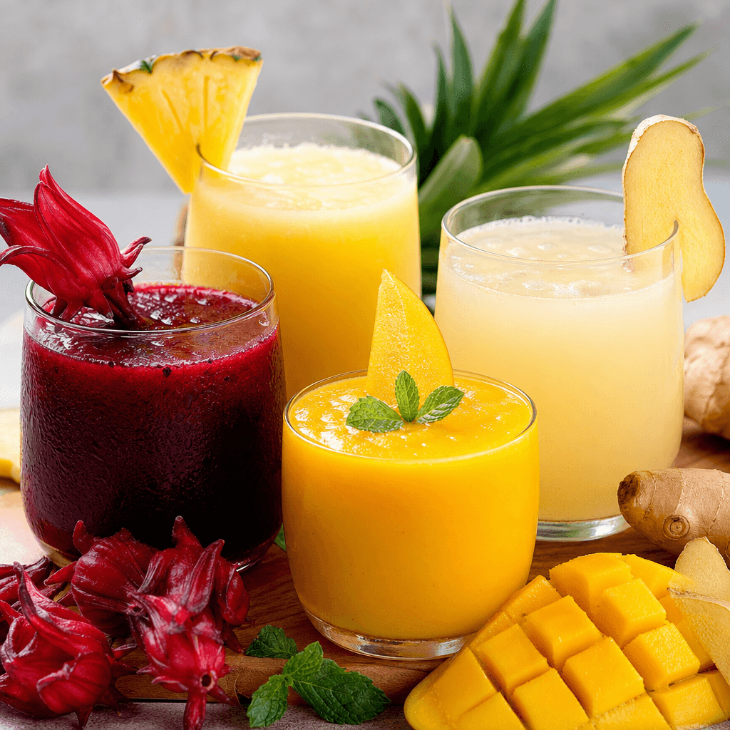 Jus naturels glacés