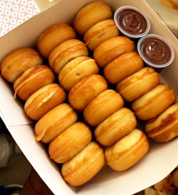 Mini Donuts Nutella